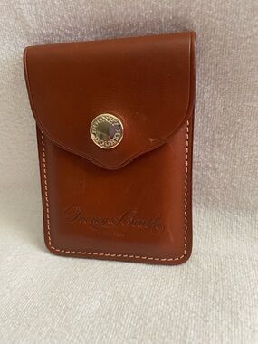 Vintage Dooney & Bourke Chestnut Brown Card Holder